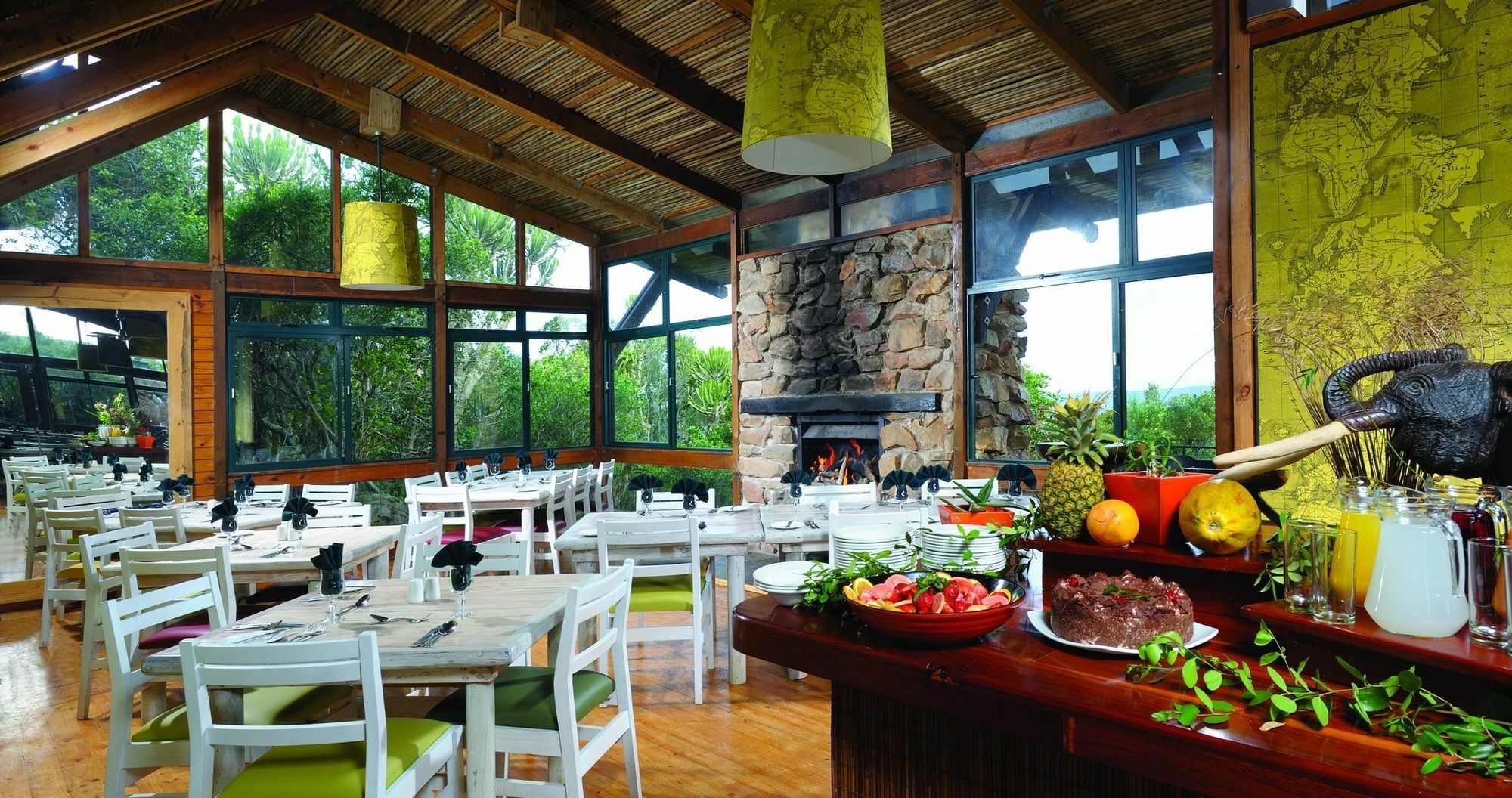 Kariega Game Reserve Main Lodge Kenton on Sea Exterior photo